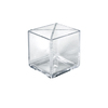 Azar Displays 4" Cube Pencil Holder W/ Divider, PK2 556354